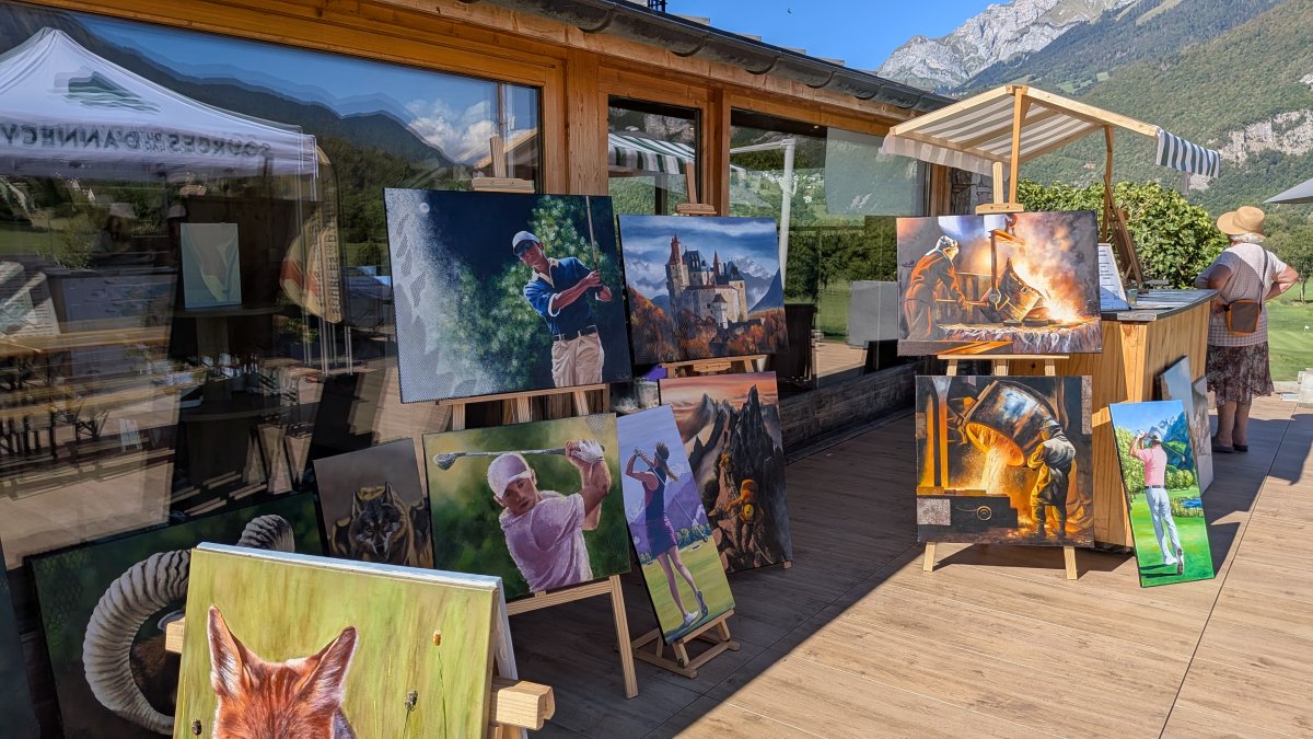 Exposition pour les 35 ans du Golf des Alpes le 30 août 2026, à Giez (74210)