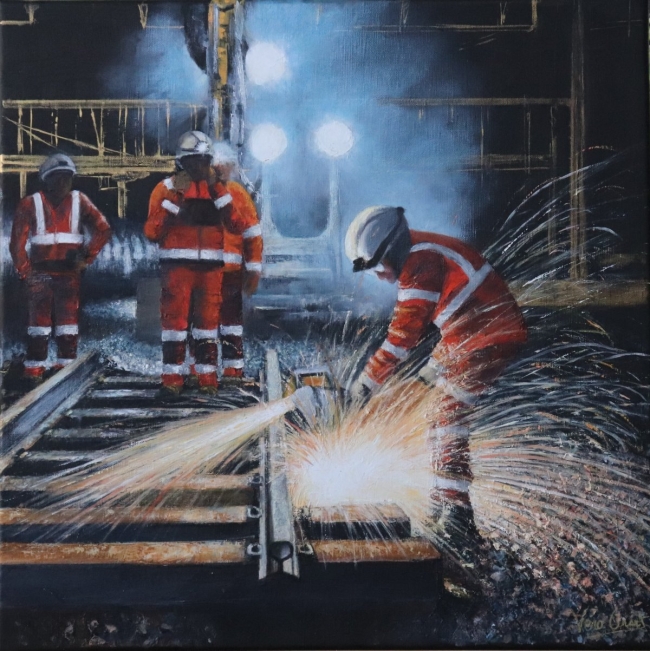 Etincelles sur les rails