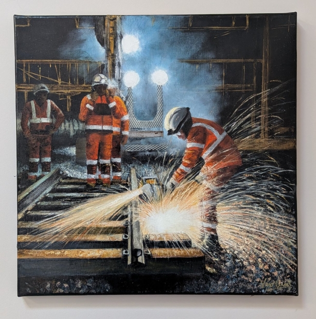 Etincelles sur les rails