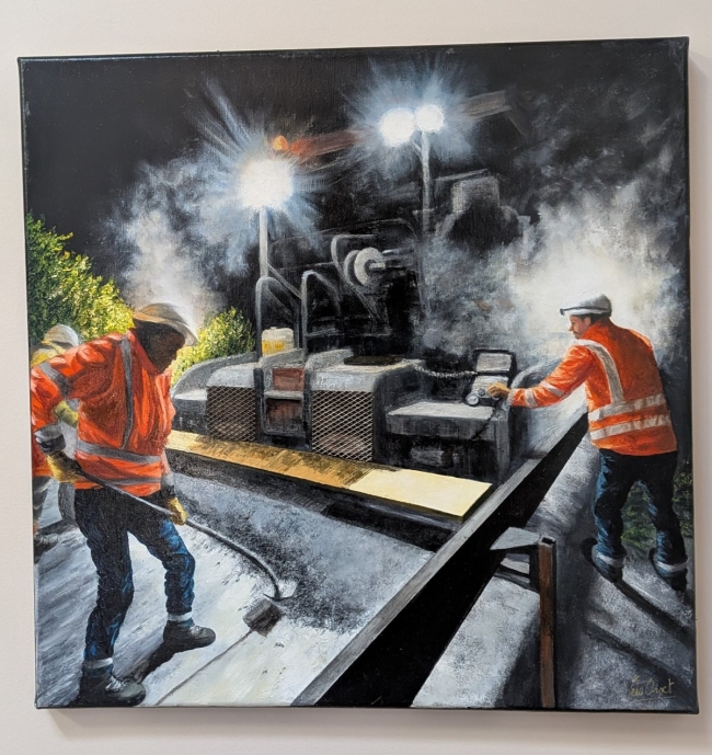 A la lumière du finisseur