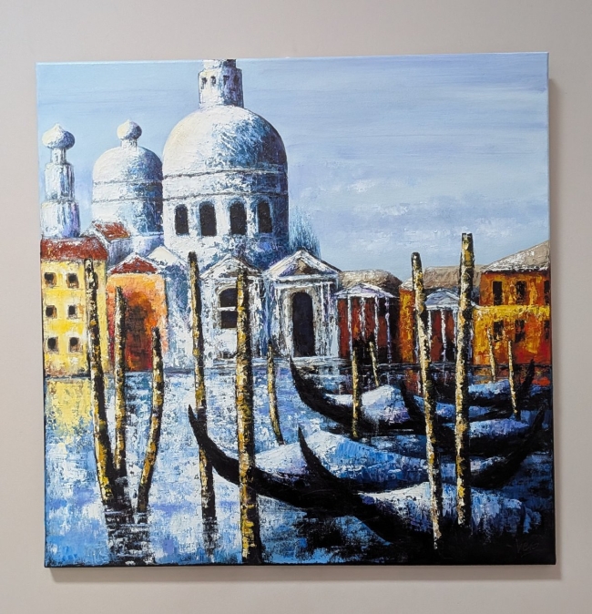 Venise en bleu
